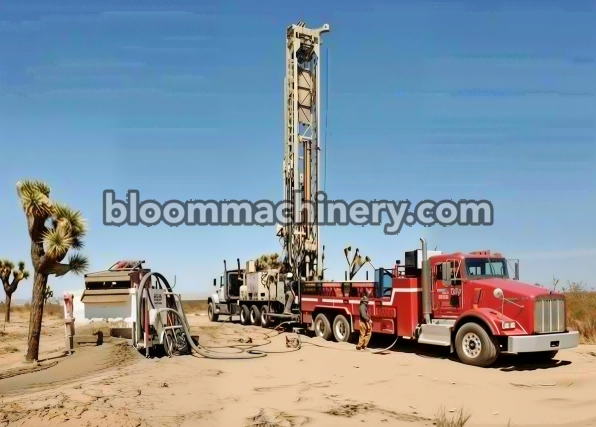 1782204195905762.png High pressure DTH water well drilling rig operating with QL60 Mission60 tools on site.png